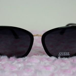 New Guess gf0327 01B 5719 women black sunglasses